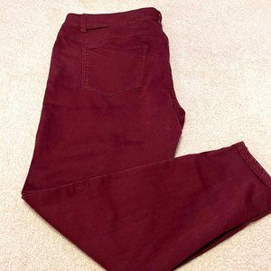 Plus Size m Jeans by Maurices High Rise Double Button Jeans - Size 18W